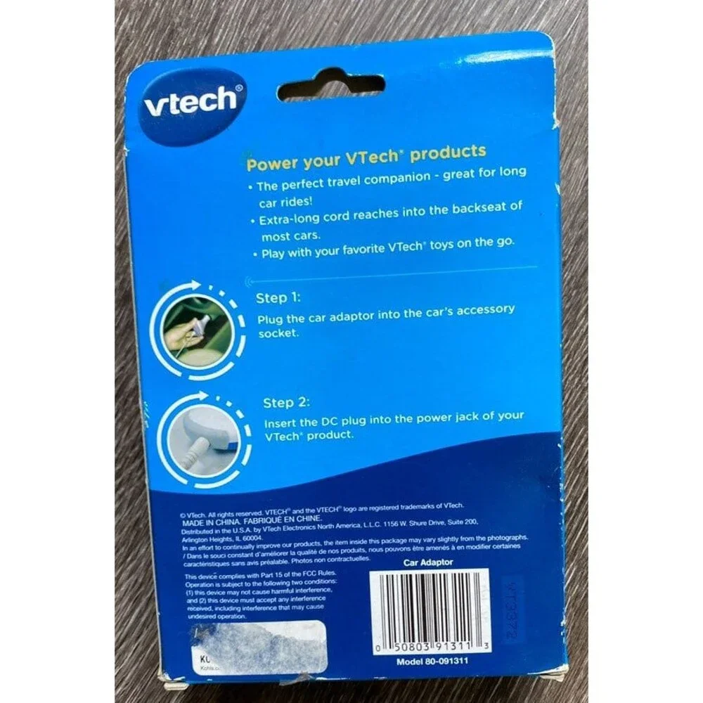 VTech Car Charging Charger Adapter Adap